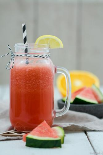 Wassermelonen-Orangen-Drink